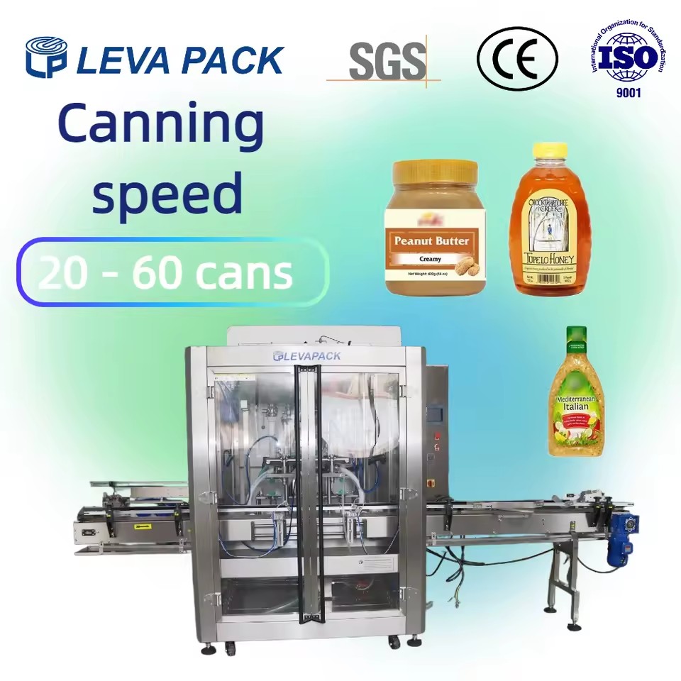 Fully Automatic Liquid Butter 300ml Jar Filling Machine Ghee Can Filling Machine