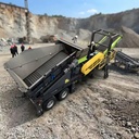 Custom TIANHE 100t/h Portable Jaw Crusher with PLC and Gearbox for Coal Mining and Stone Processing