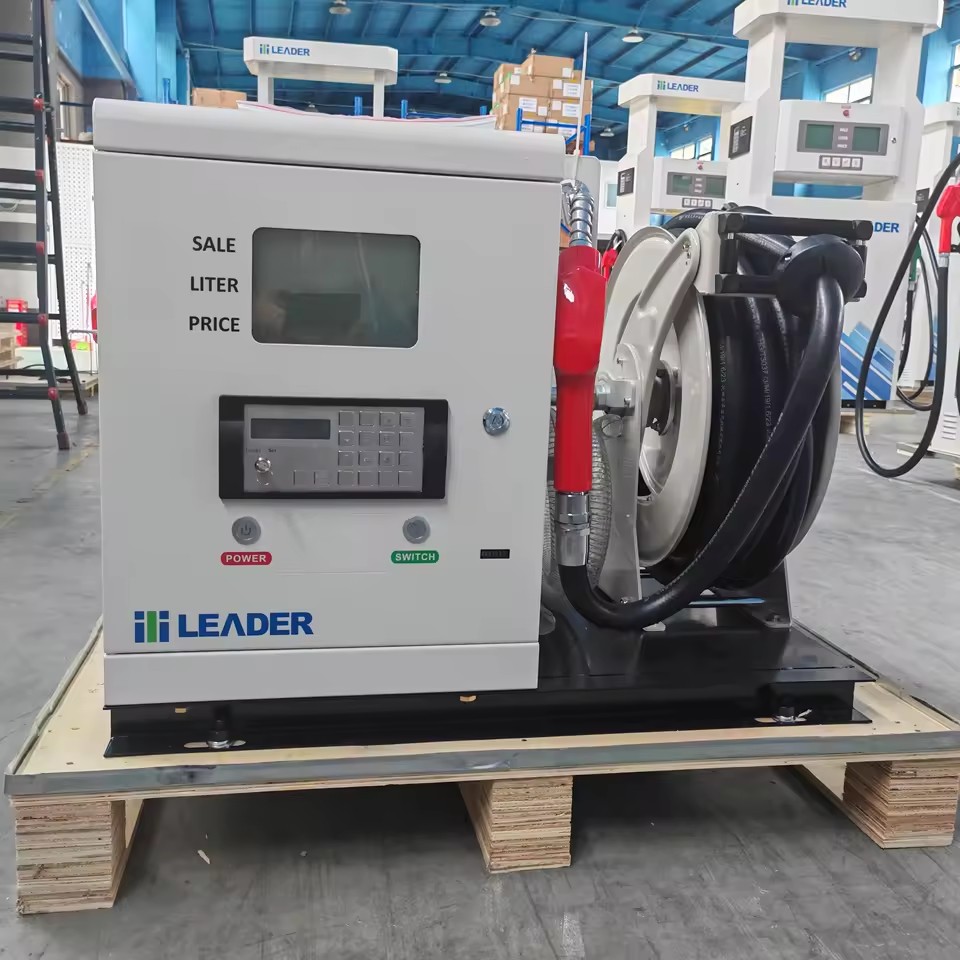 12V 24/220V Metal Mini Diesel Fuel Dispenser Single Nozzle Portable Tanker Truck