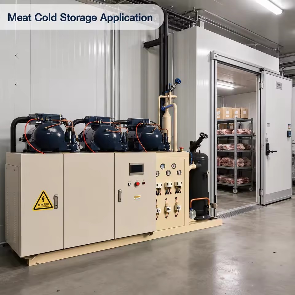 Factory Supply Automatic Refrigeration Condensing System 380V for Distributors Contractors and Industrial Users