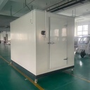 Commercial Cold Room Walk In Cooler Freezer With B1 PU Panel Smart Controller 2HP Refrigeration Unit for Warehouse Project