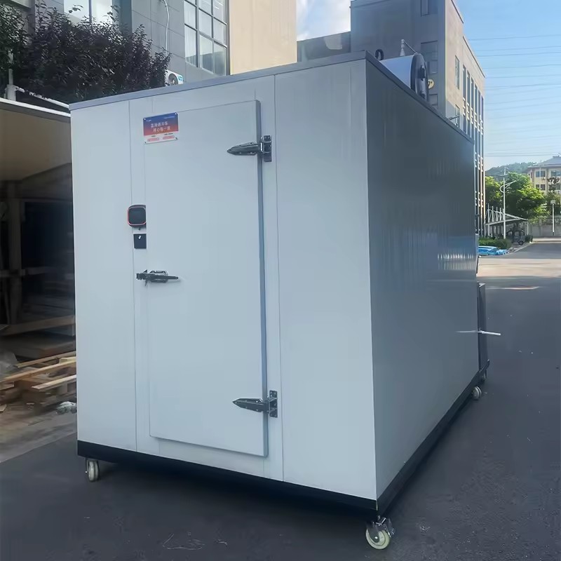 Modular Walk In Cooler Cold Room With PU Panel Refrigeration Unit Smart Controller 220V Plug In for Hotel Storage Project