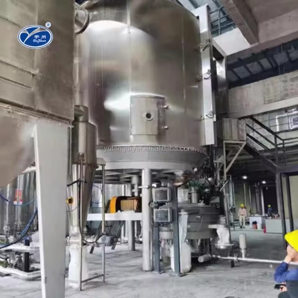 PLG High Thermal Efficiency Continuous Disc Plate Dryer Efficient Conductive Continuous Waste Salt Treatment Disc Dryer