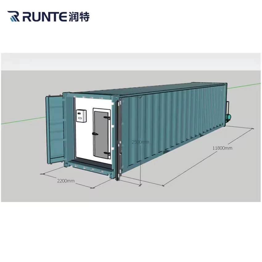 Off Grid Solar Cold Room Container for Meat and Fish Storage Solar Powered Cooling Room