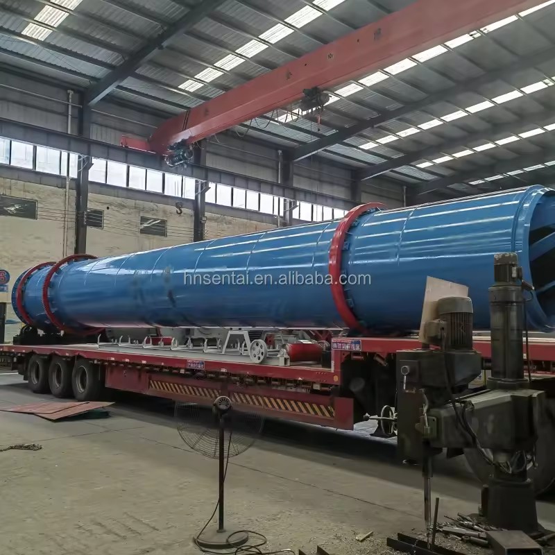 Three Drum Stainless Steel Dryer Gear Motor for Drying Cocoa Flour Grain Wheat-Reliable Rotary Drying Equipment for Food
