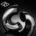 Q235 Carbon Steel Stainless Steel 304 316l 347l Ms Seamless Butt Welding Elbow Pipe Fitting A234 Wpb 90 Degree for Petroleum
