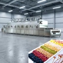 Industrial Continuous Tunnel Microwave Mixed Grains Thermal Maturation Machine Equipment