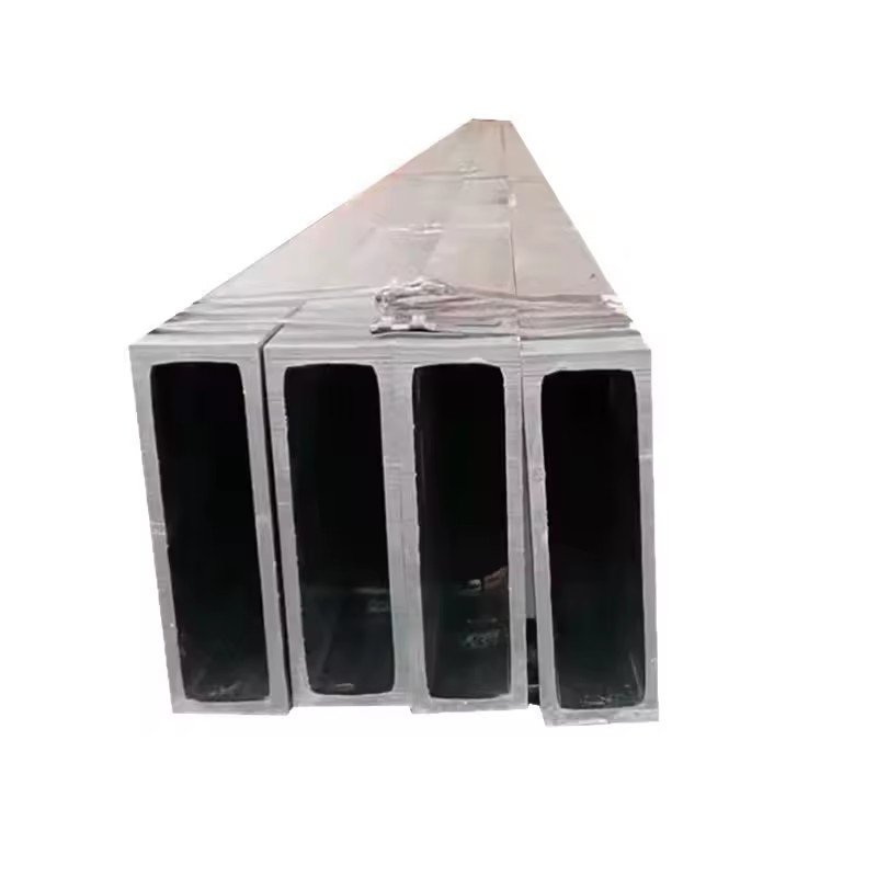 High Quality Corrugated Square Tubing Galvanized Steel Pipe Iron Rectangular Tube Price for Carports