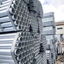 Wholesale Hot Dipped Galvanized Pipe 2 Inch 75mm 6 Inch Welded Steel Tubes Galvanized Round Pipe Factory Price