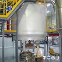 PLG High Efficiency Waste Salt Treatment Disc Dryer Vertical Disc Continuous Magnesium Carbonate Continues Plate Dryer