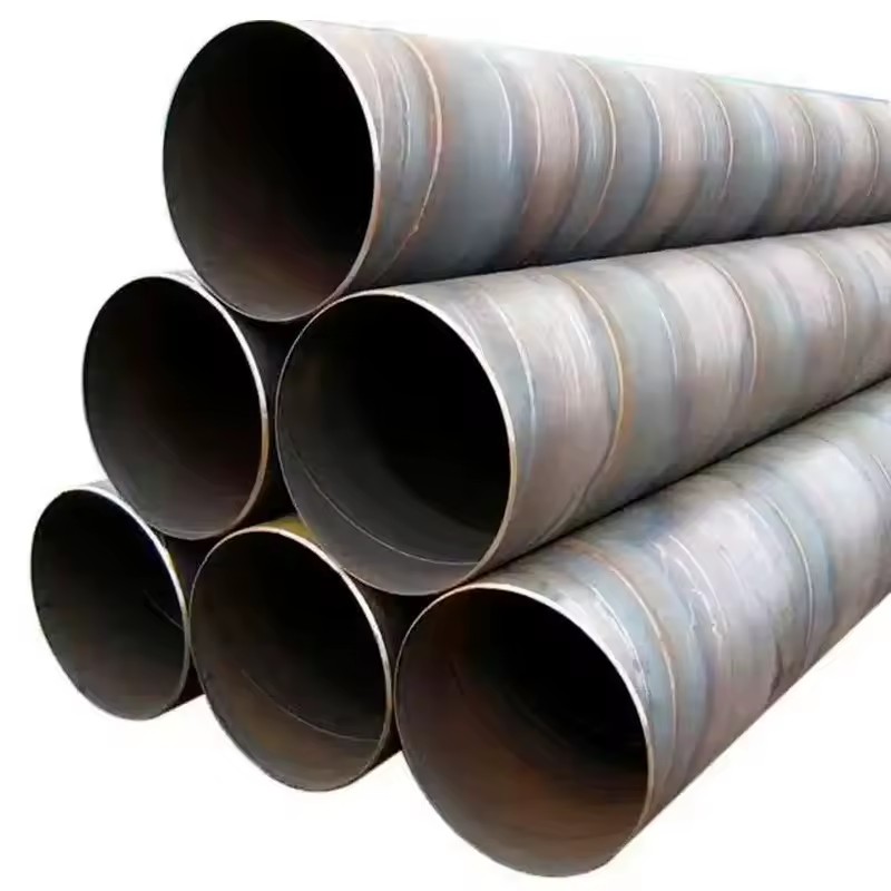Factory Direct SSAW Spiral Welded Steel Pipe Large Diameter API 5L ASTM A252 EN10219 with Mill Test Certificate