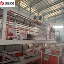 PE Floor Wire Extruder Line SJSZ Series High Efficiency 4000mm Width CE Certified Filament Pelletizing Flooring Making