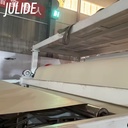 PVC SPC LVT Vinyl Flooring Tile Sheet Filament Plates Pelletizing Making Machine Extrusion Production Line