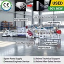 Used Durable Single Screw PP/PS Plastic Extruder PLC Sheet Pipe Making CE Certified High Productivity Energy Saving Automatic