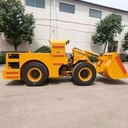High Quality Four-Wheel Drive Underground Diesel Electric Powered Energy Saving Mining Loader Scooptram 1m Bucket