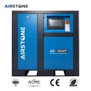 Industrial Oil Lubricated Rotary Screw Air Compressor Motor 7.5KW 10HP 7-10Bar Inverter Direct Drive Energy Efficient Silent