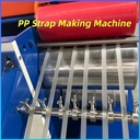 9-25mm High Speed PP Strap Extrusion Line Engine Motor Energy Saving 200-300kg/h Production Equipment for Strap Band Factory