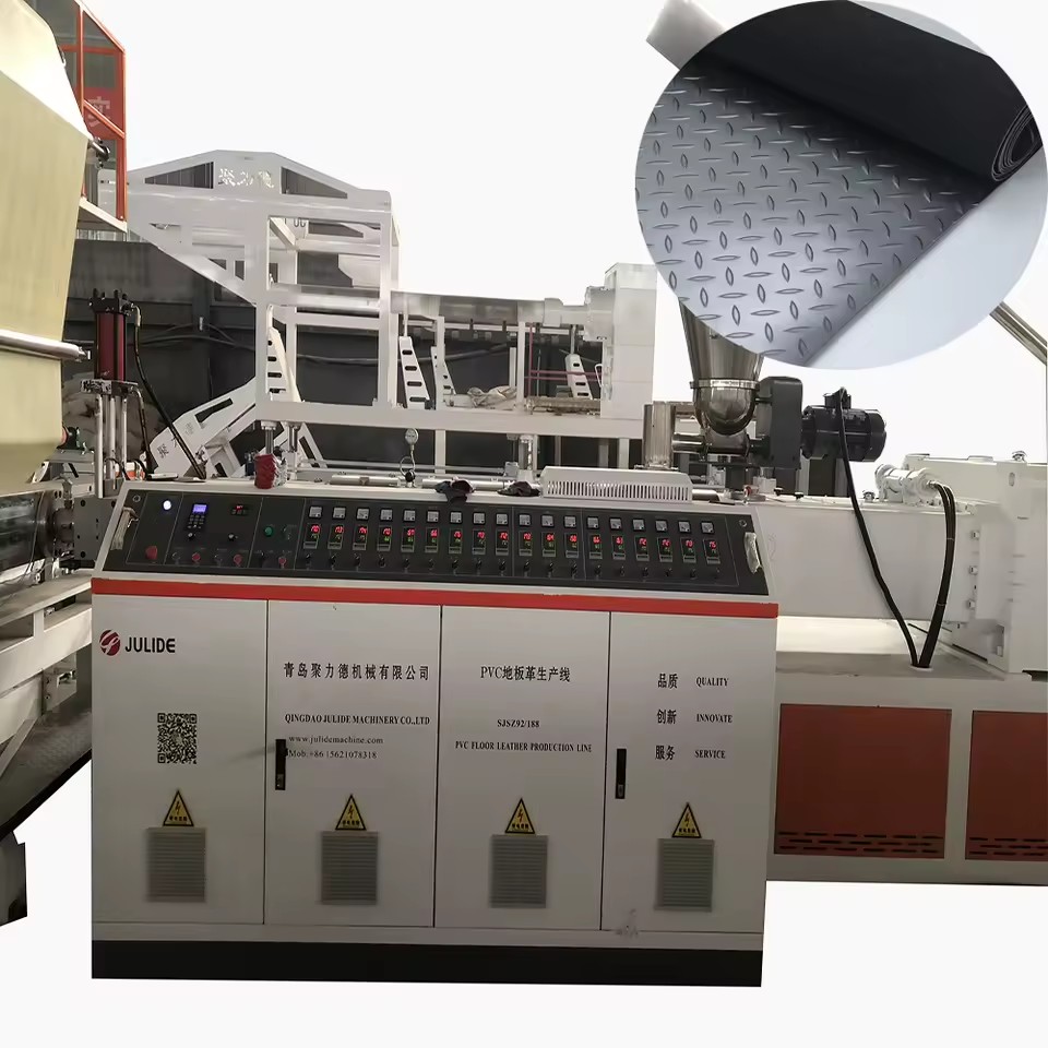 PVC Single-screw Extruder Machinery for Mattress Cushion Production Engine Bearing Components PVC Sheet Processing High