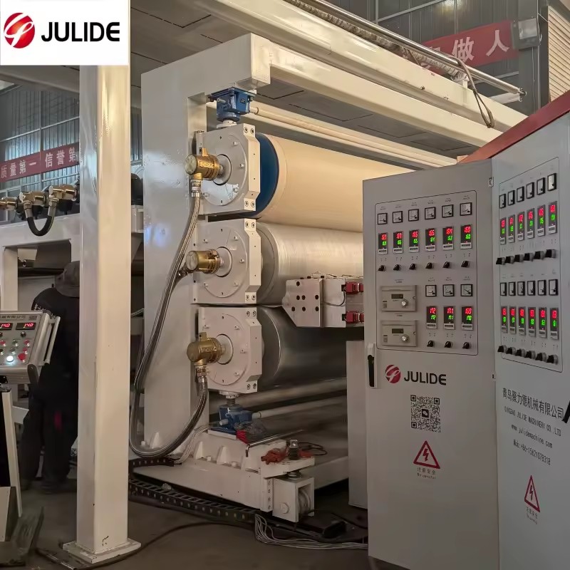 High Quality Single Screw PVC PP Floor Leather Extrusion Machine High Productivity Waterproof Floor Sheet Coil Production Line