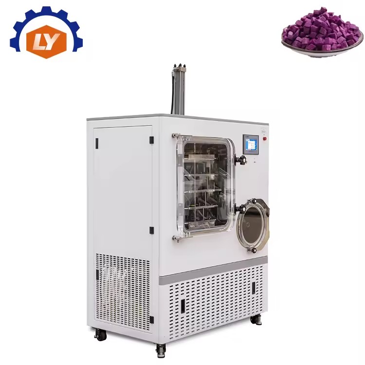 Low Temperature Vacuum Dehydration Drying Equipment Vial Filled Stock Solution Powder Machine