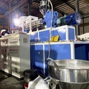 Coil PVC Wire Door Mat Fireproof Car Mat Spike Backing Pelletizing Filament Making Machine Production Line