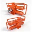 Double Rack and Pinion Rotary Cylinder High Torque 40/180° 16Mpa Pressure Rotary Cylinder Industrial Double Action Cylinders