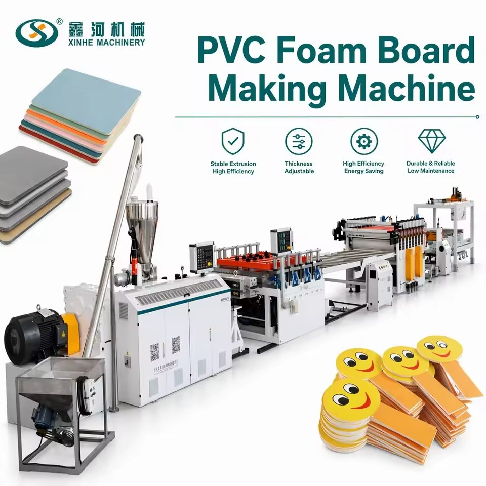 3-30mm Thickness Adjustable PVC Foam Board Machine