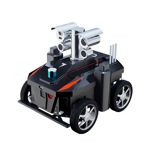 Qiteng Explosion-Proof Wheeled Robot L4-S Compact Unrestricted Mobility Replace Manual Inspection in Petrochemical Plant