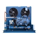 Medium Air Cooled Semi Hermetic Condensing Unit for Fruit Vegetable Fresh Precise Temp Energy Save