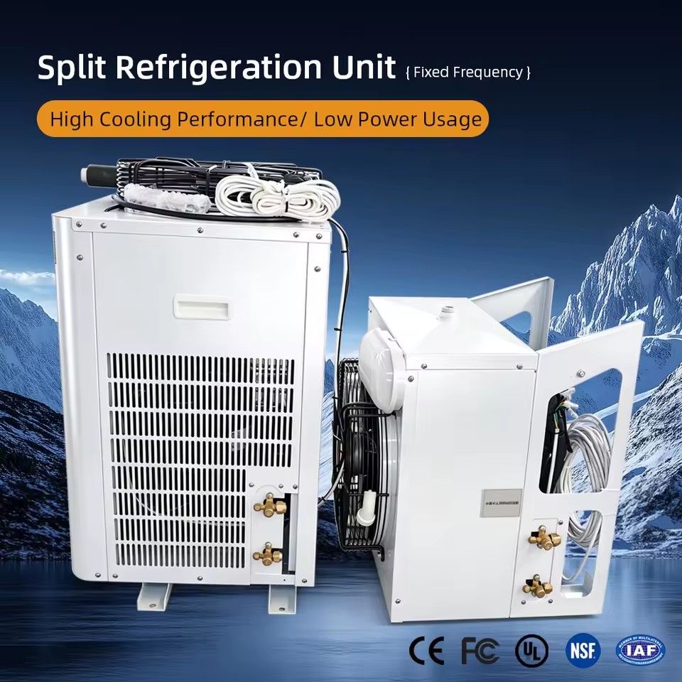 5HP Air Cooled Low Temp R404A Condensing Unit for Container Cold Room Freezer Energy Saving Factory Direct OEM