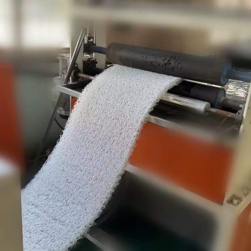 Energy Saving Single-screw PE Mattress Making Line Motor Net Application High Productivity Low Noise Easy Operation