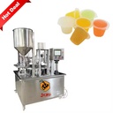 Fully Automatic Small Jelly Cup Rotary Filling Sealing Machine