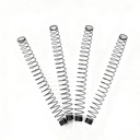 Steel Flexible Shock Absorbing Buffer Spring for Automobile Industrial Metal Flat-Wire Long Compression Springs