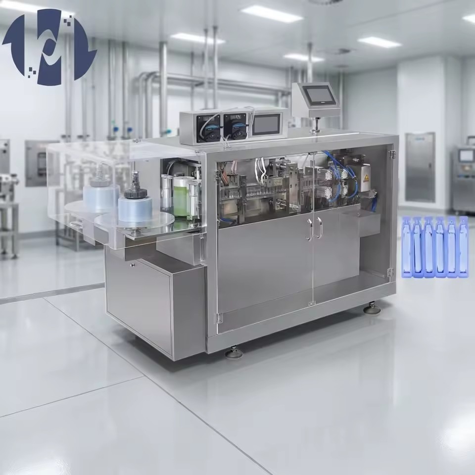 GGS118-P2 Monodose Blow Fill Seal Machine Disposable Single Dose Essence Essential Oil Packing Equipment