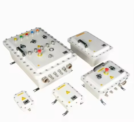 OnElecs ATEX Explosion Proof Aluminum Alloy Junction Box | IP66 Waterproof Hazardous Area Electrical Terminal Enclosure (Zone 1