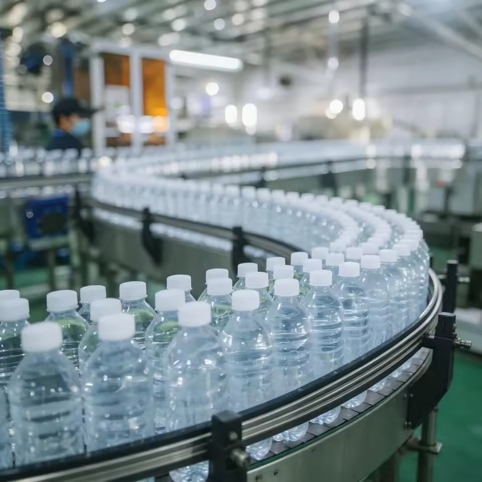 12000BPH PET Bottle Beverage & Oil Filling Packaging Line Automatic Capping and Labeling Machine for 500ml 1000ml