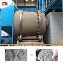Fly Ash Dryer Machine Rotary Drum Drying Equipment With Energy Saving Technology