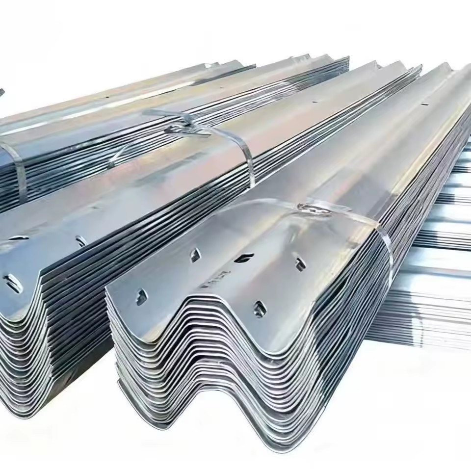 Factory W Beam Galvanized Highway Guardrail Traffic Safety Crash Barrier