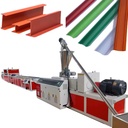 PVC/UPVC Twin Screw Double-screw High Productivity Rigid Plastic Profile & Pipe Extrusion Production Line with Wire Pelletizing