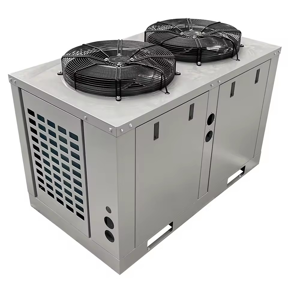 OEM U-Shaped ZFI Scroll Condensing Unit Low Temperature Cold Storage Freezer Equipment 2HP~12HP R404A Energy Saving