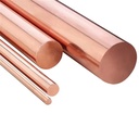 High Purity Pure Copper Bar T1 Red Copper Alloy Bar Rod