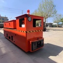 Energy Saving 8 Ton Battery Powered Mining Locomotive with Smooth Chopper Drive and Powerful Traction