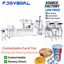 Hummus Nut Butter Sauce Chocolate Cream Paste Spread Packaging Filling Line Machine Ice Cube Cup Filling and Sealing Machine