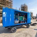 New 10000psi High Pressure Diesel Powered 245HP Heavy Duty Water Jetting Machine Commercial Stone Marble Cutting Stainless Steel