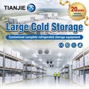 Bestselling Cold Storage Refrigeration System High-Quality Ice Cream Cold Storage Room for Frozen Food Industry