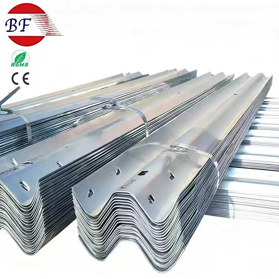 Guardrail Original Supplier Highway Safety W Beam Galvanized Steel Guardrail
