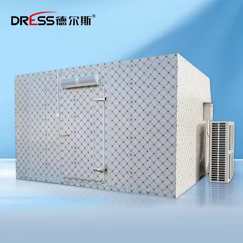 Customized walk-in cold storage, capable of accommodating vegetables and equipped with refrigeration equipment