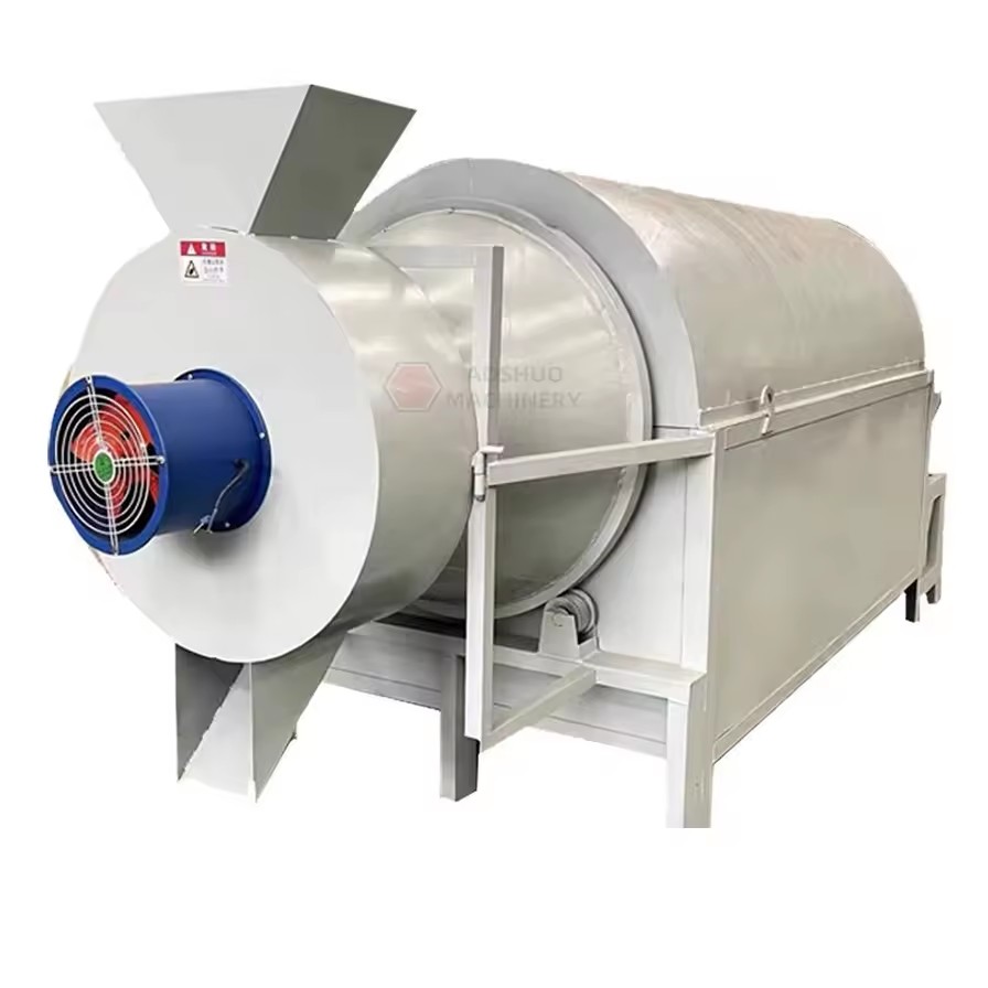 Good Effect Professional Multifunctional Electrical Dryer Machine Coconut Fiber Cocopeat Rotary Drum Drying Equipment