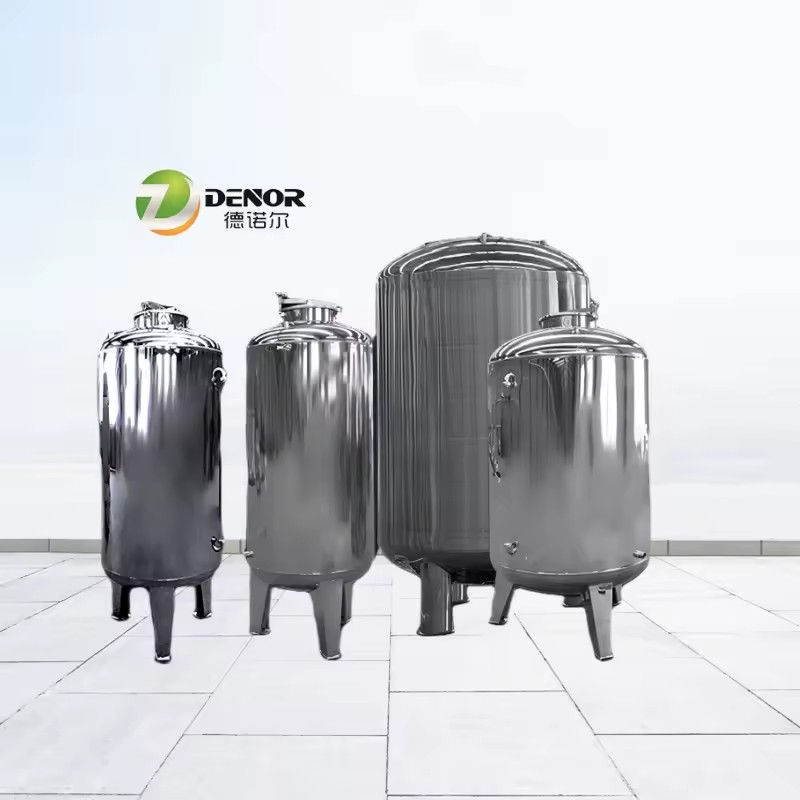 304/316 Stainless Steel Multi-functional Customizable Horizontal Liquid Storage Tank