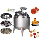 Jacketed Stainless Steel Mixing Tank - Electric Heating and Homogenizing Vessel for Cosmetics